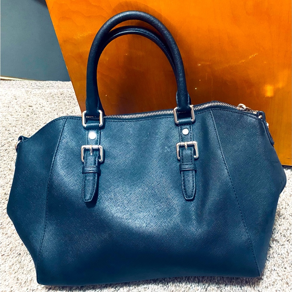 Michael Kors black satchel purse